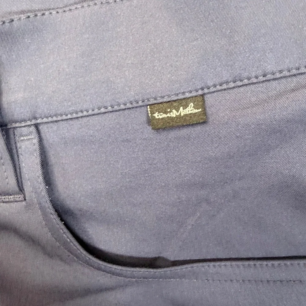 TravisMathew Right On Time Mens 36 Navy Blue Golf Performance Pants 1MT435